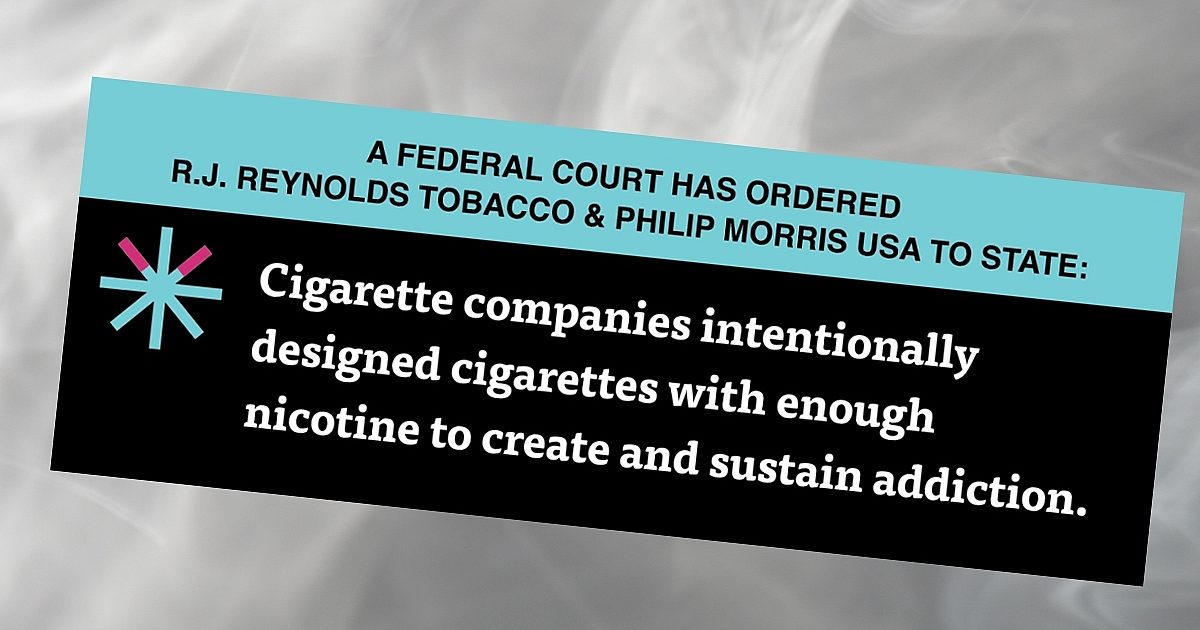 lawsuits against tobacco industry Big Tobacco's 